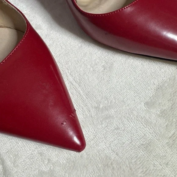 Jimmy Choo Strappy Red Heels - Picture 9 of 9
